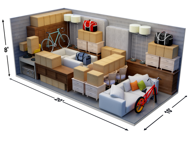 10x20 storage unit